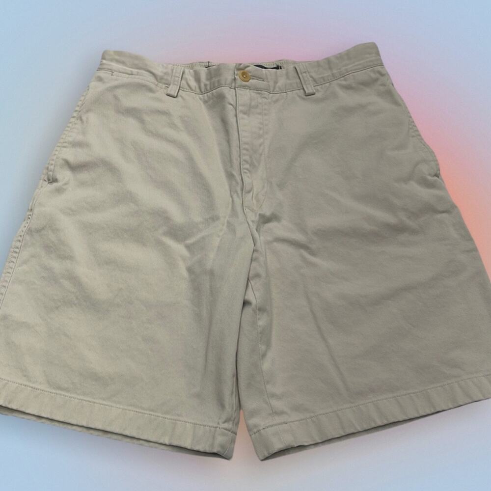 NAUTICA Men’s 32 Relaxed Fit Cotton Khaki Shorts
